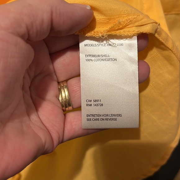 TRIBAL Apricot Sleeveless Blouse NWOT Size L - Picture 6 of 6